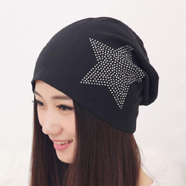 Mens Women Beanie Hat Knitted Oversized Slouch Hat Cap Winter Ski Hip-hop Hat