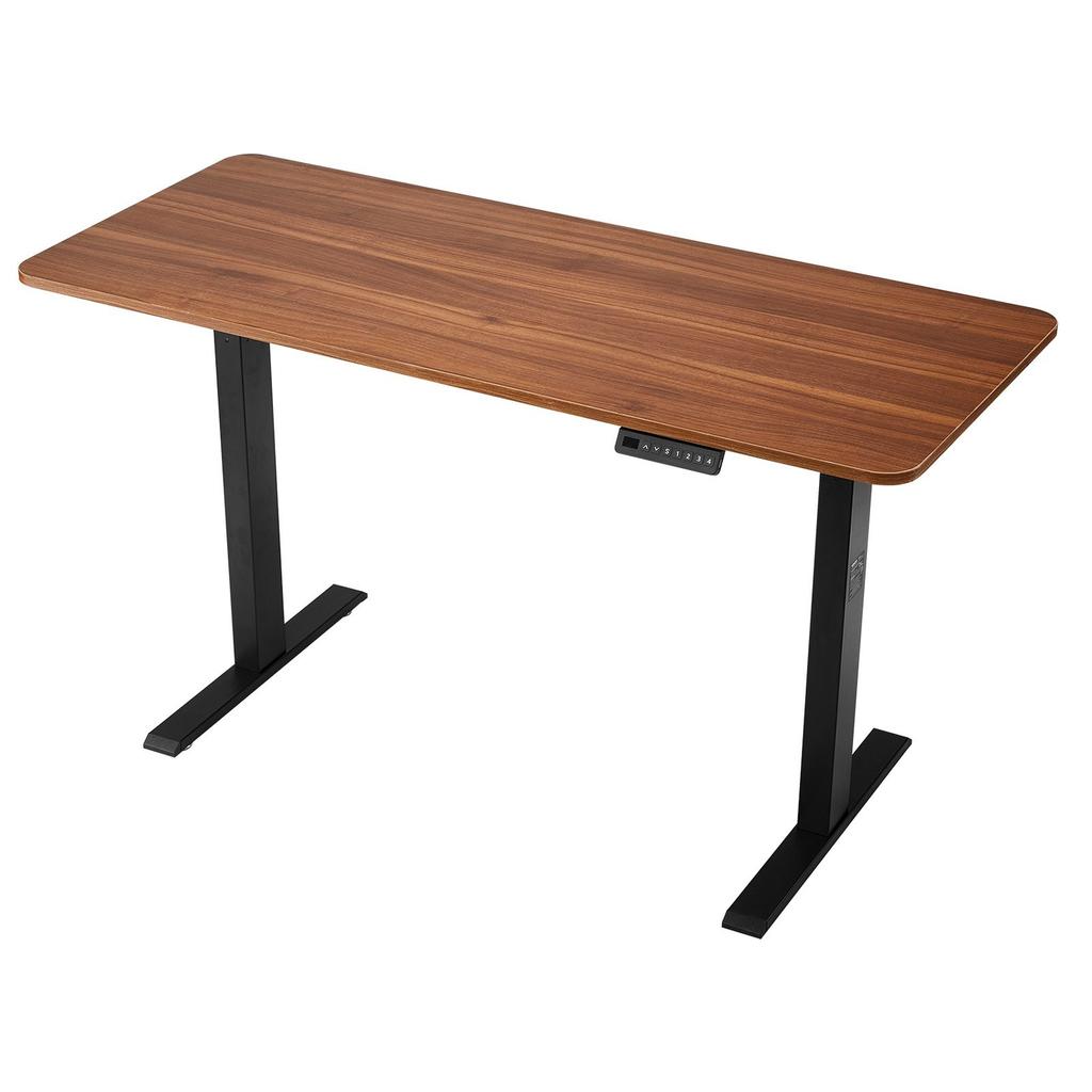 Standing Desk Frame Dual Motor, Electric Adjustable 104-160 Cm Extension Length, 4 Memory Height Settings, Stand Up Table Legs, Sit To Stand Desk Leg