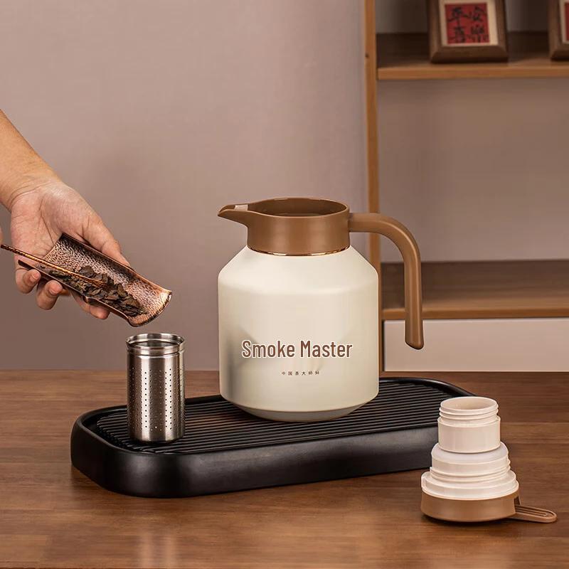 1700ml Stainless Steel Insulated Tea Steeper Pot