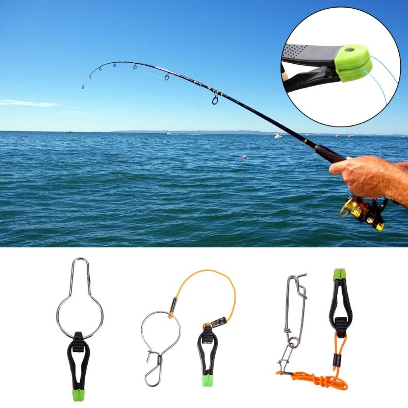 Mini Power Grips Board Release Snap Clip Clamp Fishing Downrigger Line Release Fishing Line Accessories Durable
