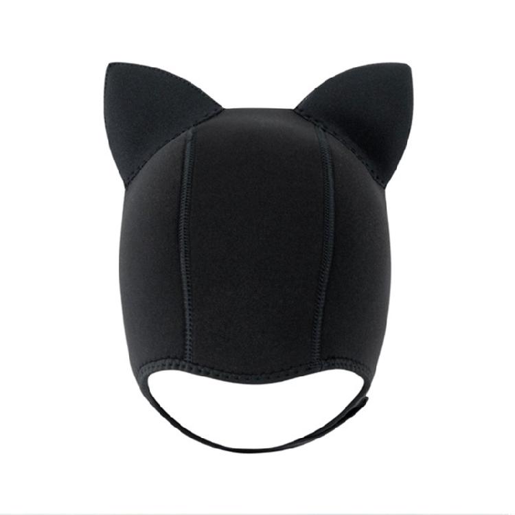 3mm Swimming Caps Cats Ear Diving Caps Diving Headgear Diving Hood Comfortable Diving Hat Surf Caps for Men Women