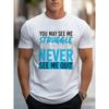 Europäische Größen Herren T-Shirt Bequem Rundhals Kurzarm Weiches Atmungsaktives Oberteil Herrenmode T-Shirt