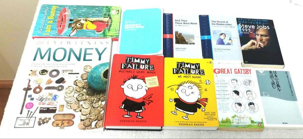 [USED] Set of 10 English books (separate sales welcome)