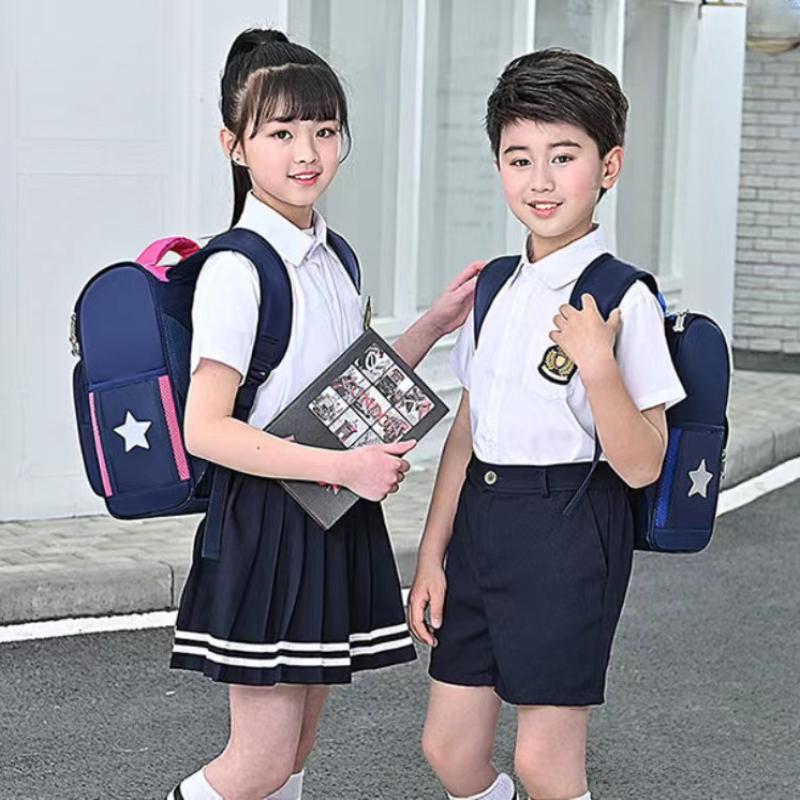 2023 New Primary School Grade 1-6 School Bag Lightweight Neck Protection Children Backpack Unisex Kindergarten Full Open Shoulder Bag