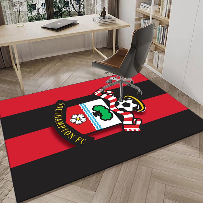 Fc Crest Design Printed Area Rug for Office, Chair Rug, Decorative Carpet Floor Mat, Large Size Fan gifts Christmas gifts