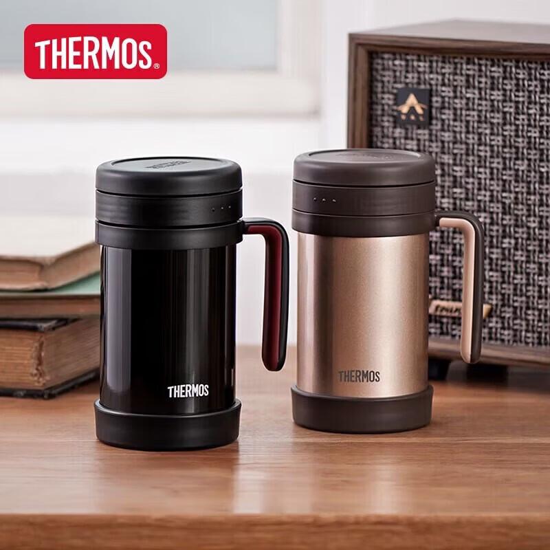 

THERMOS Stainless Steel Insulated Mug with Tea Infuser