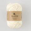 Hug Cotton Wool Medium 30g Made In Set of Natural Yarn, Weight, (approx. 84m), 100% Cotton, Japan, 5,