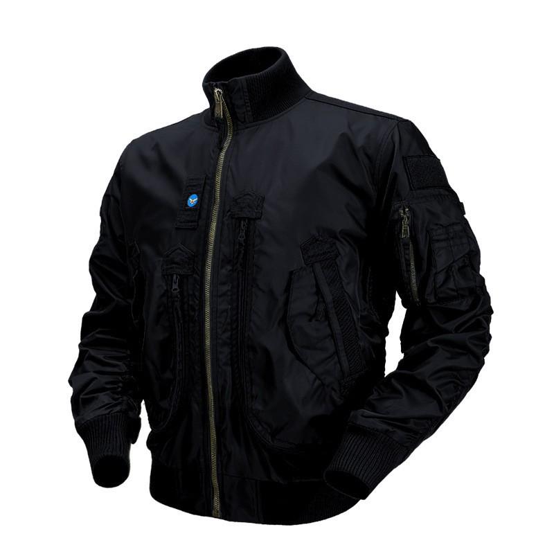 Spring New Air Force Pilot Jacket Men's Korean Style Baseball Uniform Large Size Men's Work Jacket