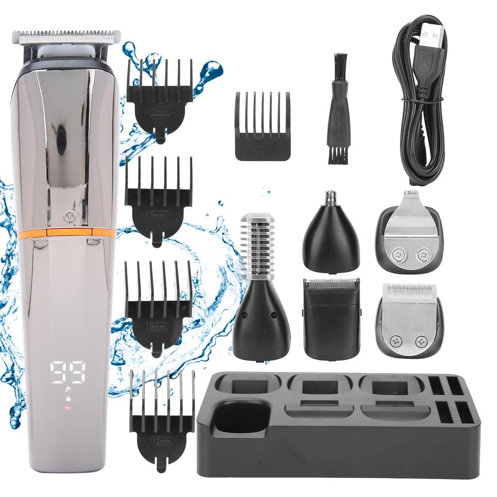 Multi Functional Rechargeable Electric Hair Clipper Shaver Razor Body Nose Hair Trimmer