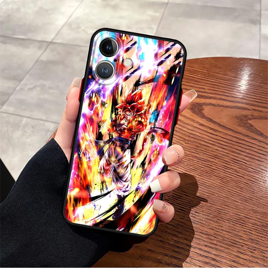 Hülle für iPhone 17 Air 14 XS 15 Plus 13 Mini 17 16 Pro Max 11 16e 12 Rückseite Handyhülle Dragon Ball Goku Talent