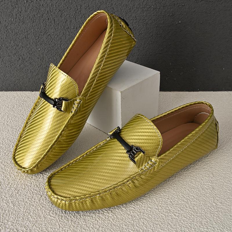 MAEDEF Shoes Business Brand Leather Shoes Fashion Casual Shoes for Men Breathable Loafers Comfortable Men's Wedding Party Shoe