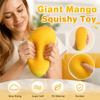 Super Soft Giant Mango Squishy Toy 16cm Mango Squeeze Toy Slow Rebound Fidget Toy Home Decoration