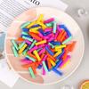 10/20Pcs Straw Tip Cover Food Grade Silicone Cover Caps Reusable Anti Burn Protector Party Supplies Accessories