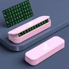 Temporary Car Parking Phone Number Card Night Glowing Sign For Honda Hornet 600 250 CB500X PCV Forza 125 CB650R CBR 954 VTEC HRV XD9