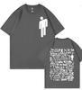 When We All Fall Asleep Where Do We Go Graphic T Shirts 2024 New Album Double Sided Print TShirt Unisex Fashion Retro TShirts