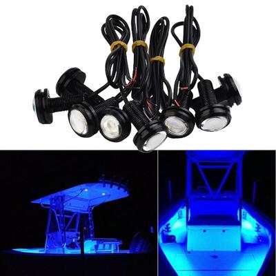 8pcs LED Light Boat Waterproof Underwater Swimming Pool