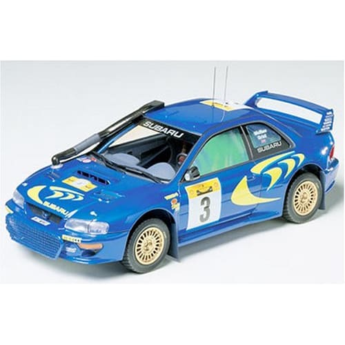 Tamiya 1/24 Sports Car Series No. 205 Subaru Impreza WRC Safari Plastic Model Kit 24205