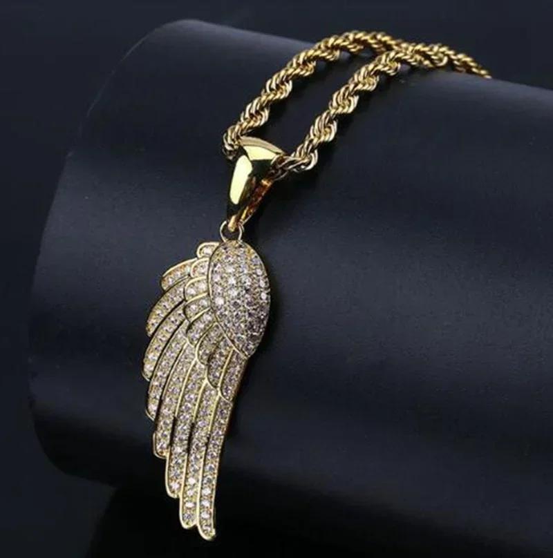 Ice Out Zirkon Höfliche Geste Mittelfinger Halskette Herren Damen Punk Hip Hop Rap Rock Party Schmuck Geschenk