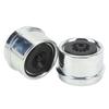 2PCS Trailer Axle Dust Cap 1.98in OD Galvanized Trailer Hub Bearing Wheel Grease Cover for 2000 To 3500 Lbs Boat Axles