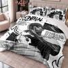 Central Cee 3Pcs Bedding Set Duvet Cover With Two Pillowcases For Bedroom Home Decoration