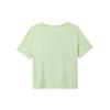 Nike Yoga Dri-FIT Kurzarm Atmungsaktives Crop Top Damen Tops Grün DM7026-343