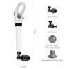 Toilet Plunger Manual Drain Clog Remover Tool High Pressure Air Drain Cleaner Applied To Toilet Floor Drain Sewer Clogged Pipe