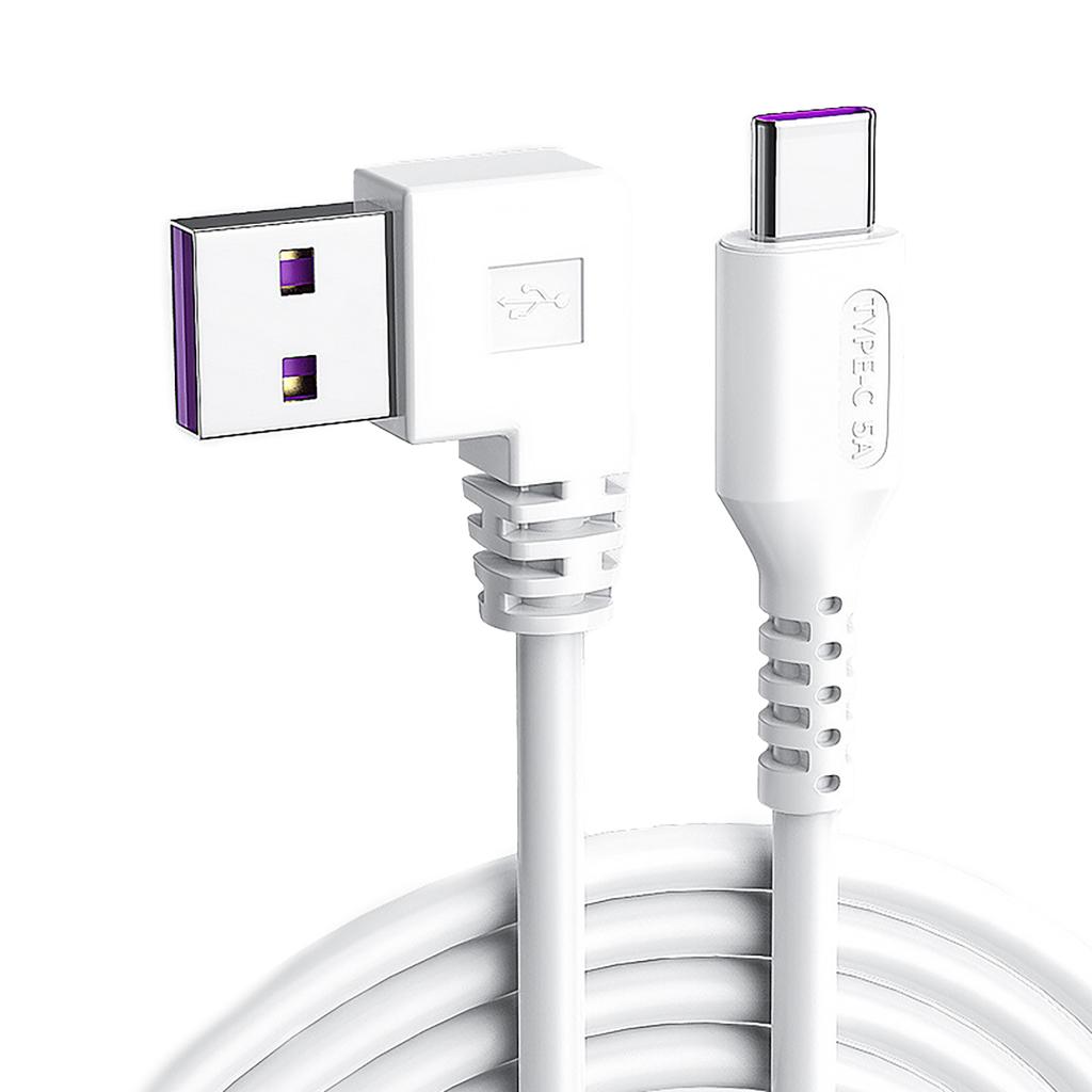 3.2ft/4.9ft Length USB To USB C Interface Power Cord 480Mbps Data Transfer Cable Support 5A Fast Charging for Tablets
