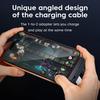 2-in-1 USB C Headphone Adapter with Phone Stand Type C OTG Splitter for Fast Charging & Audio for Phone