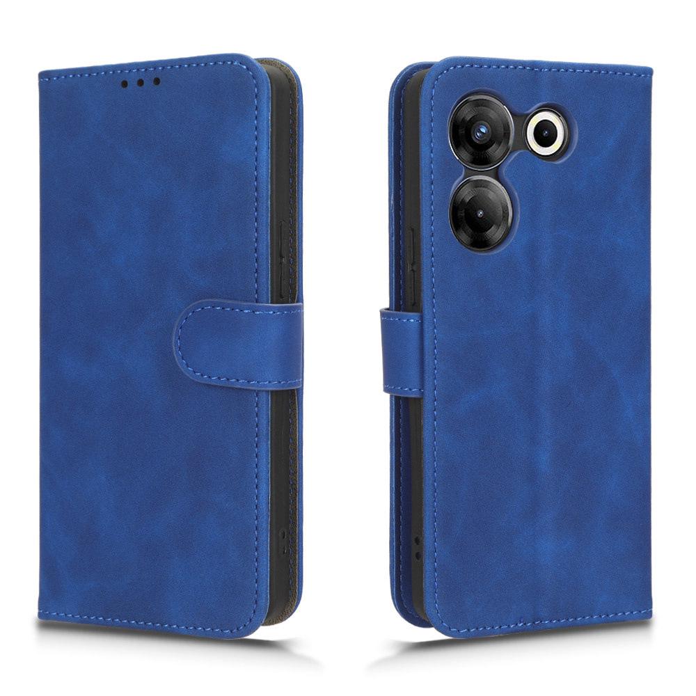Compatible with TECNO Camon20PRO 5G: Retro Leather-Textured Flip Phone Case.