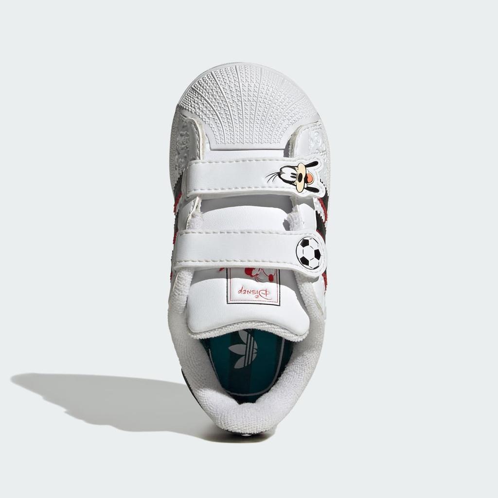 Adidas Disney SSTII CF I IH1744 Kids' Originals Sneakers Cloud White / Core Black / Red