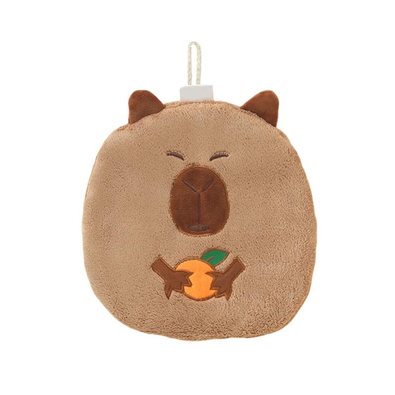 Animal Lover Essential Soft Corals fleeces Hanging Hand Towel Fast Absorbing and Easy to Cleans for Bathroom Kitchen