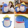 Shark Hat Plush Toy With Soft Filling For Home Decor And Gift For Girlfriend