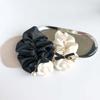 Accessories Pearl Cloth Girls Women Camellia Scrunchies Hair Bands Elastic Hair Rope Hair Circle