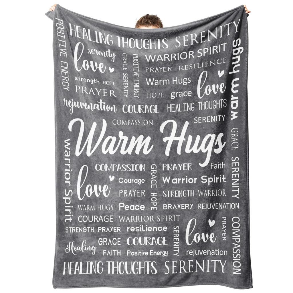 Multi-Color Pattern Blanket Flannel Soft Comfortable Home Blanket Warm Blanket Birthday Gift Family Friends