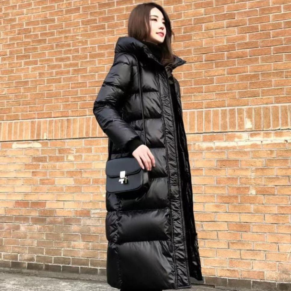 Autumn Winter Thicken Warm Parka Women Casual Solid Color Loose Hooded Coat Jackets Outwear for Female