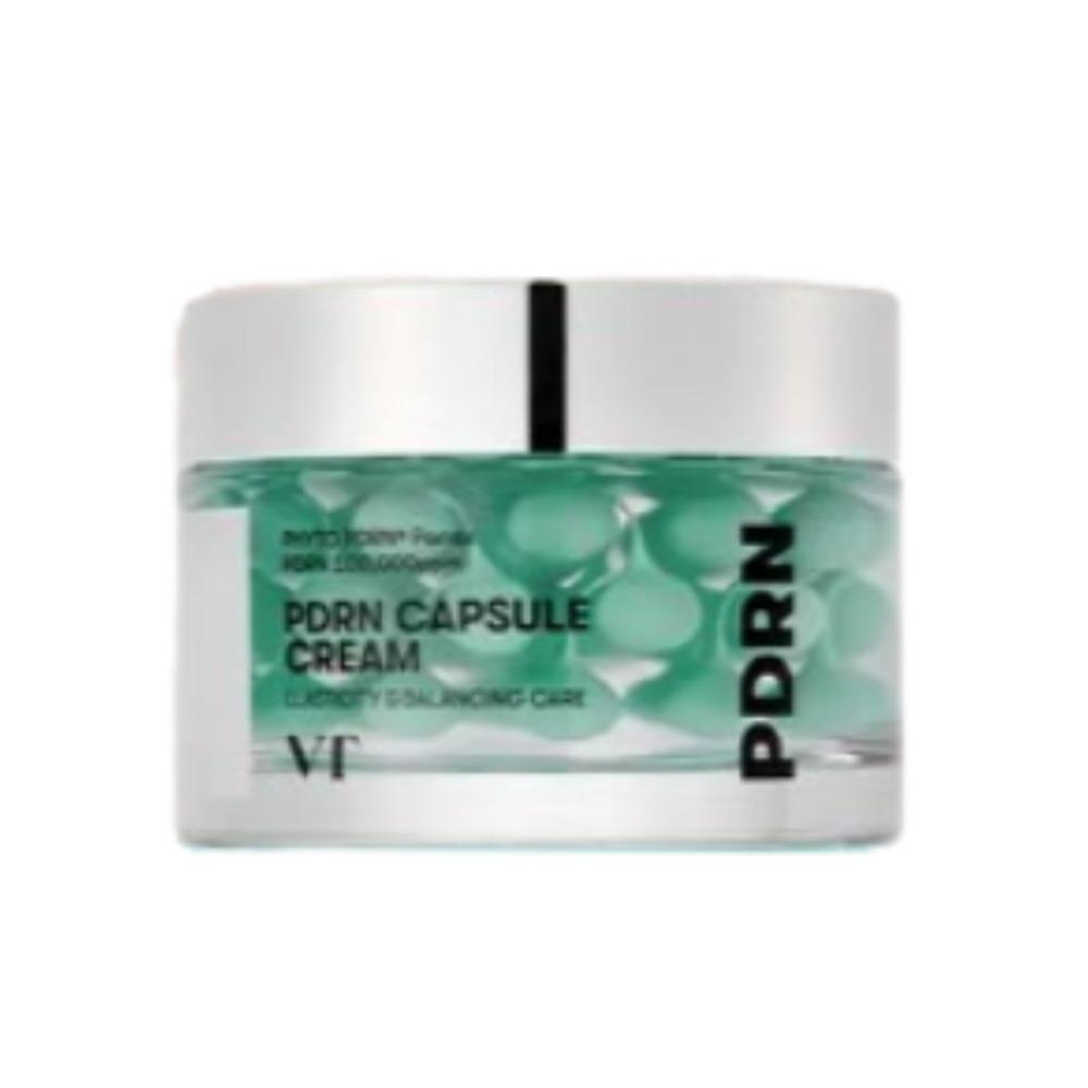 VT Cosmetics PDRN Capsule Cream 100 Skin Regeneration & Firming Moisturizer 50ml