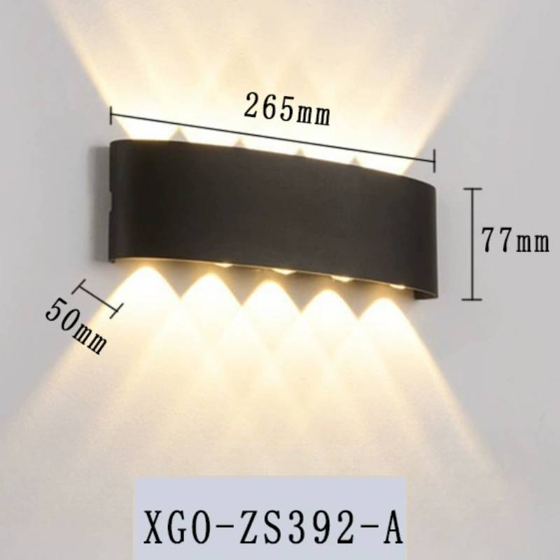 Outdoor Waterproof Wall Light Led Minimalist Wall Lamp For Garden And Patio Decor