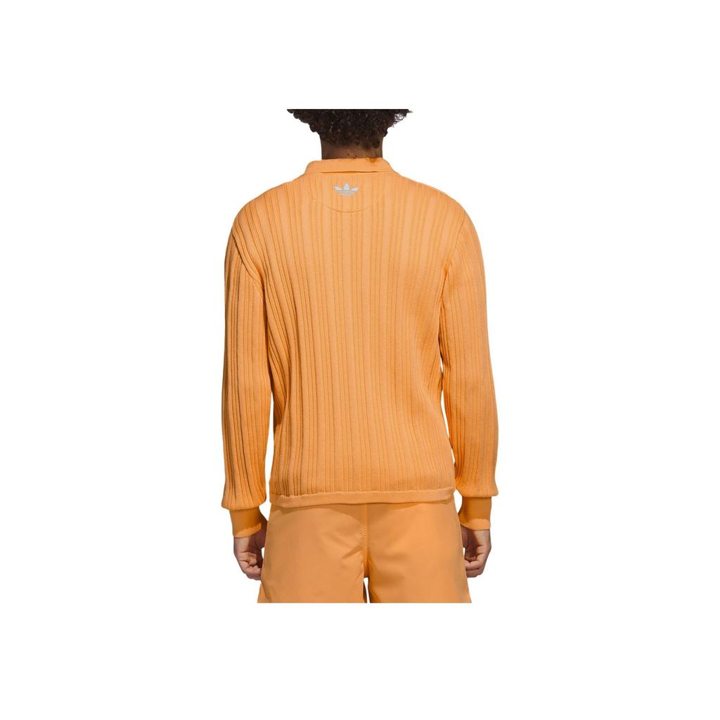 Adidas X Pharrell Williams Knit Long-Sleeve Jersey Hazy Orange Unisex Tops IC1405