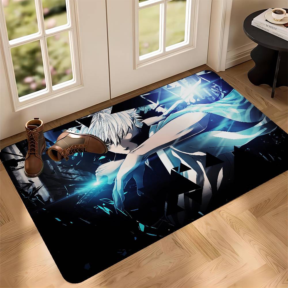 

Classic Comedy Anime G-Gintama Floor Mat Rectangle Anti-slip Home Soft Badmat Front Door Indoor Outdoor Mat Welcome Doormat 40x60cm