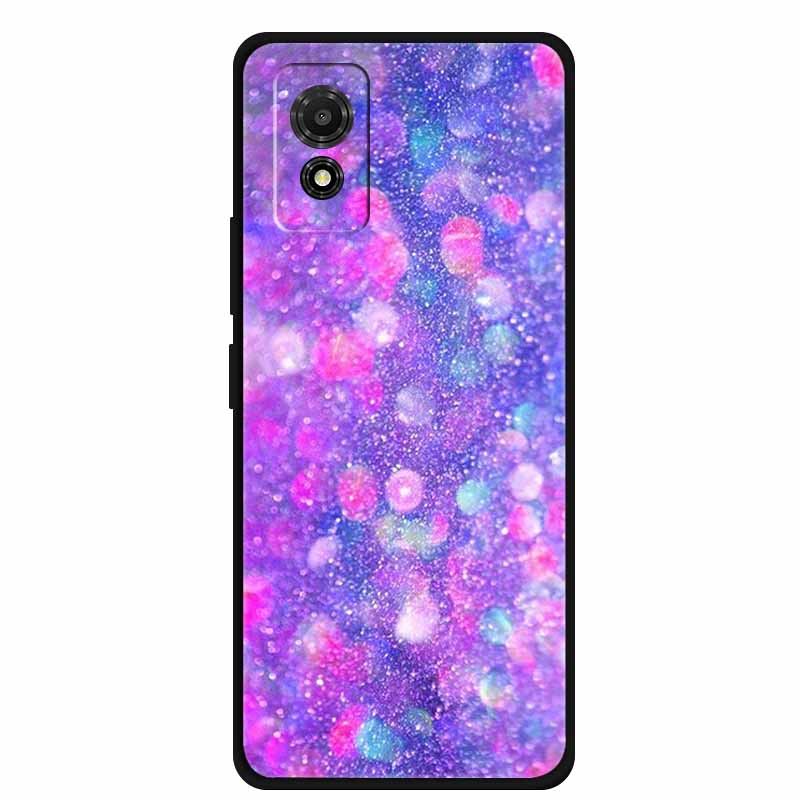 Phone Case For TCL 501 Case TCL501 Painted Cat Silicone Protective Cover for TCL 501 T433D 2024 Bumper Protector Fundas Coque