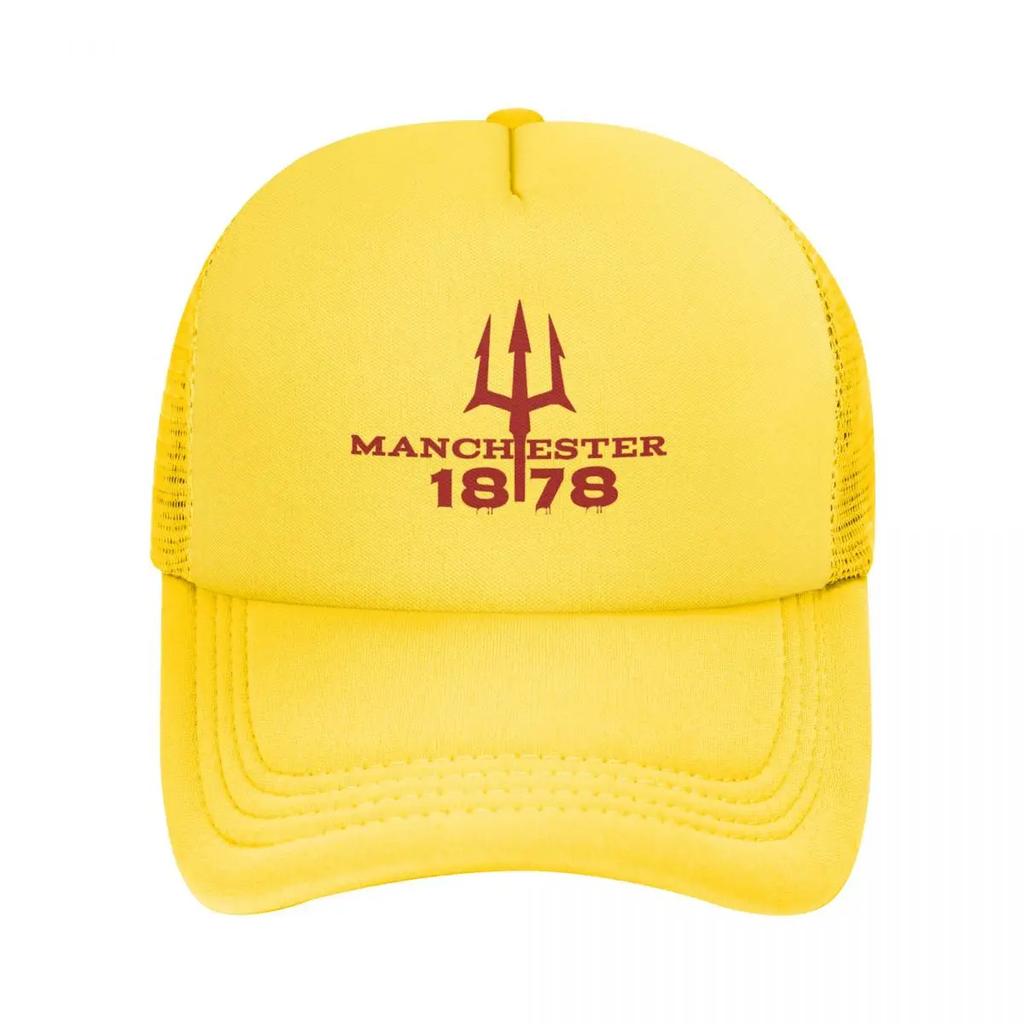 Devils Of Manchester Manchester Is Red Mesh Baseball Caps Snapback Baseball Hats Casual Casquette Outdoor For Mens And Womens