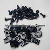 Car/Motorcycle/Scooter Plastic Cover Fastener U-Clip Screw