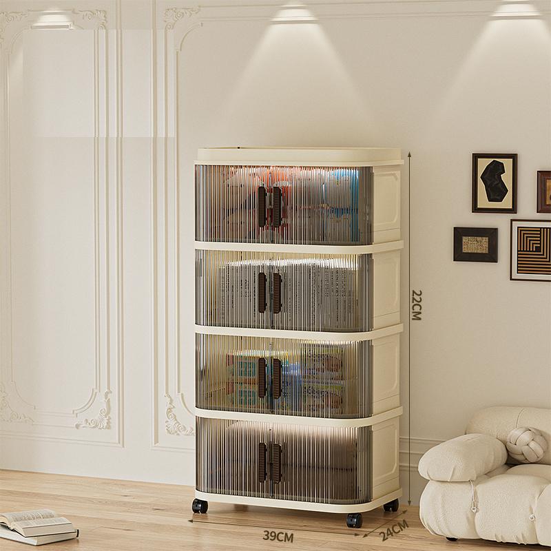 Складной шкаф для хранения ящик для хранения многослойный гардероб многослойный шкаф для хранения одежды складной прозрачный шкаф для хранения 4 layers 6680₽