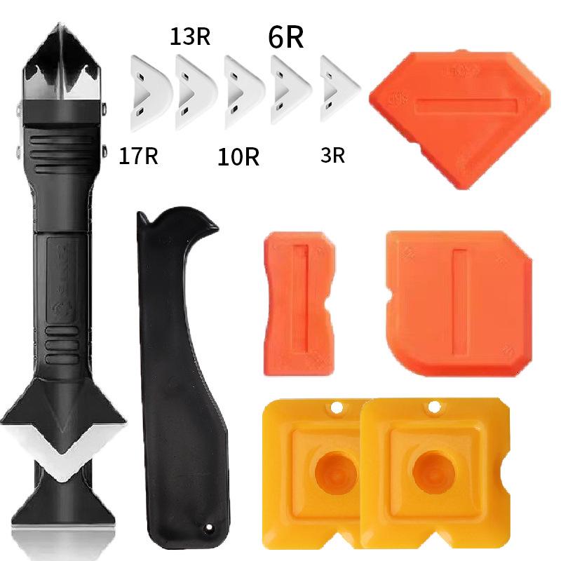 Free Shipping 4-Piece Grout and Glue Scraper Tool Set