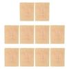 10PCS Tattoo Practice Skin Head with Base Single Eyelids 0.15cm Thickness Eyeliner Eyebrow Lip