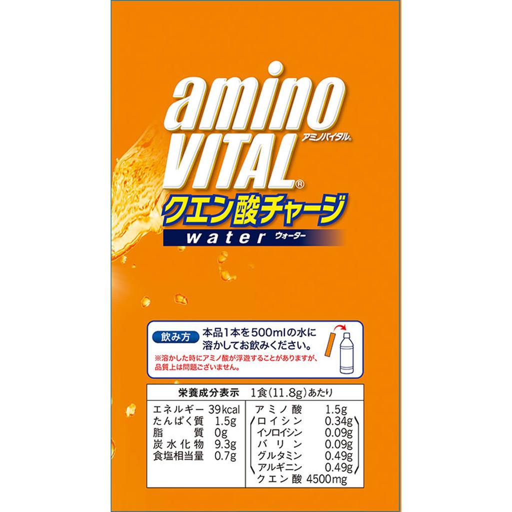 Ajinomoto Amino Vital Citric Acid Charge Water 24S Proszek Aminokwasy Proszek