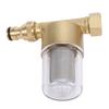 40 Micron Reusable Sediment Filter PP Brass Inline Water Filter for Washing Machine Shower Garden Hoses