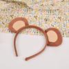 Adults Kids Plush Cartoon Animal Ear Headband Tail Monkey Costume Birthday Party Christmas Halloween Cosplay Costumes