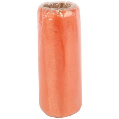 Orange Organza for Floral and Holiday Decorations, 12 Cm X 9 M