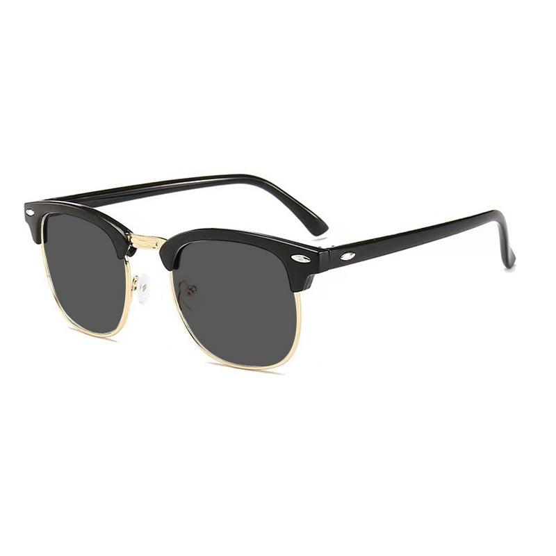 Polarized sunglasses unisex retro glasses fashionable European and American sunglasses anti-blue glasses